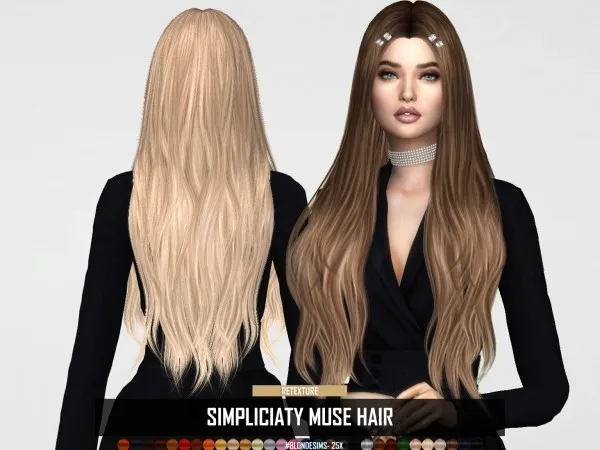 Alpha Simpliciaty Muse (RETEXTURE) - The Sims 4 Custom Content