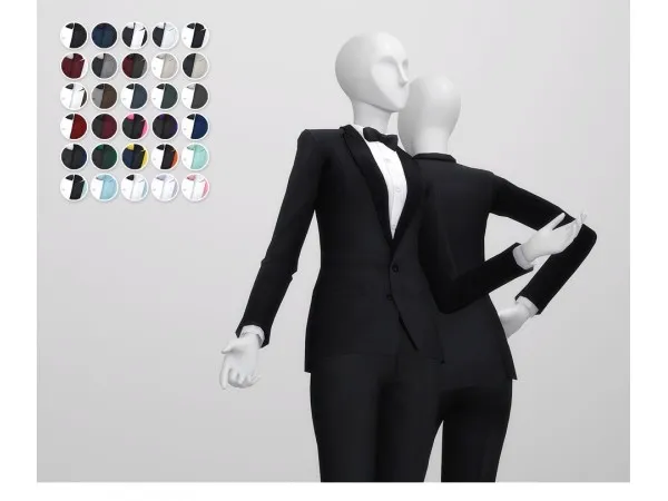 Maxis Match Bow tie for F sims by rusty - The Sims 4 Custom Content