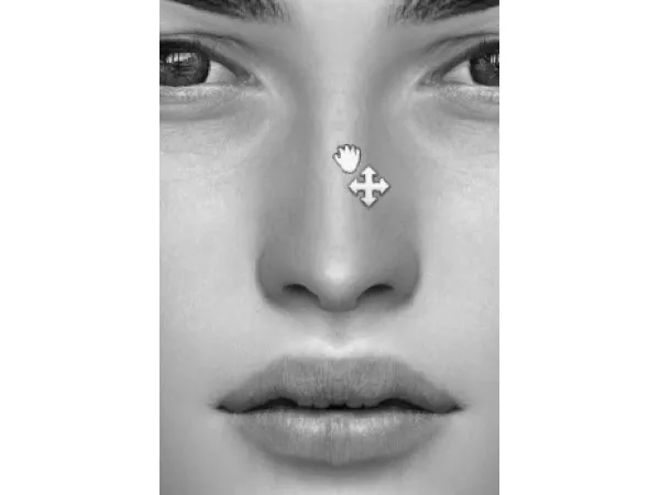 Mix DL 6 sliders for nose by simsfinds - The Sims 4 Custom Content