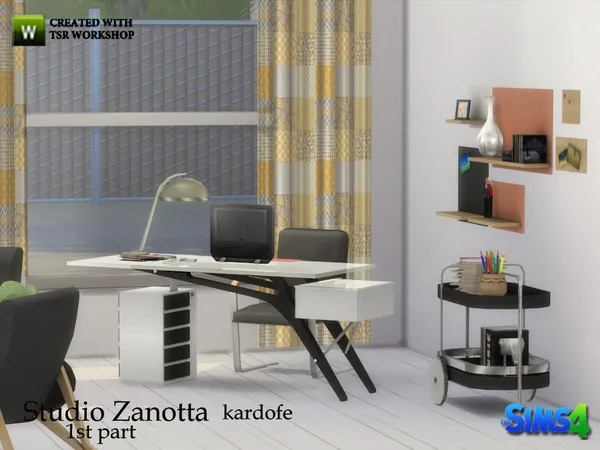 Alpha kardofe_ Studio Zanotta 1st part - The Sims 4 Custom Content