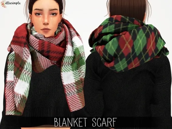 Elliesimple - Blanket Scarf (unisex)