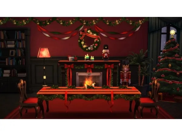 Holiday Celebration Pack Dining Table Additional Recolours! by simsi45
