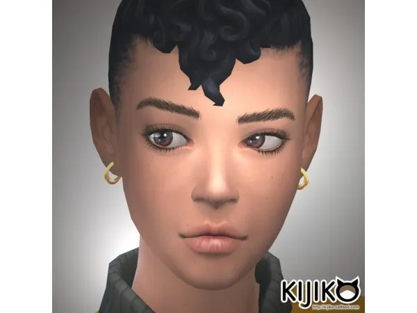 Maxis Match Updated the 3D lashes HQ sims by kijiko - The Sims 4 Custom Content