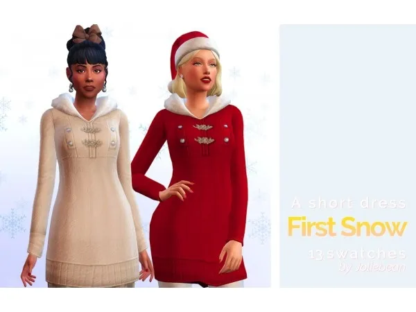 Maxis Match Winter Holidays Gift 2 pieces by joliebean - The Sims 4 Custom Content