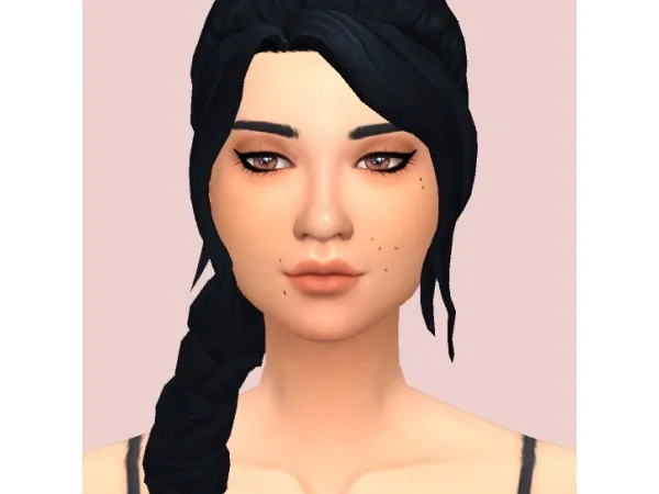 Maxis Match FACE DOTS by mangosimcc - The Sims 4 Custom Content