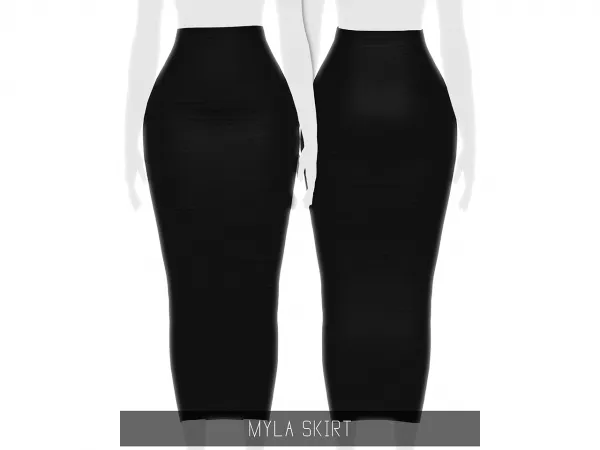 Myla Skirt - The Sims 4 Custom Content