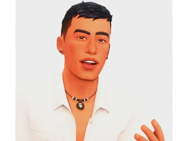 Maxis Match David Hanna by kindlespice - The Sims 4 Custom Content