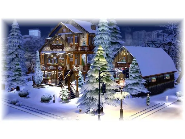 Christmas cottage 2018 by chipie-cyrano