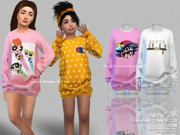 Sims 4 Kids Clothes - Female