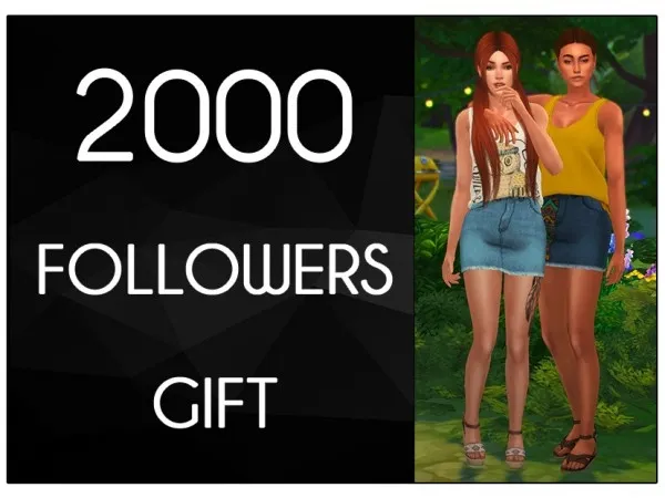 Alpha LazyEyelids gift set - The Sims 4 Custom Content