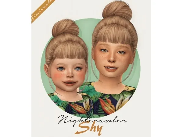 Alpha Nightcrawler Shy by simiracle - The Sims 4 Custom Content