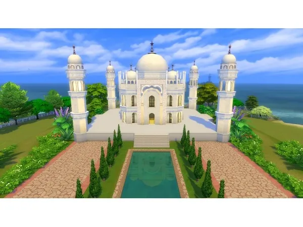 Alpha Taj Mahal (No ) by Oo_NURSE_oO - The Sims 4 Custom Content