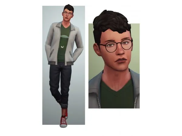 Maxis Match Sim request 02 Ben e by strik - The Sims 4 Custom Content