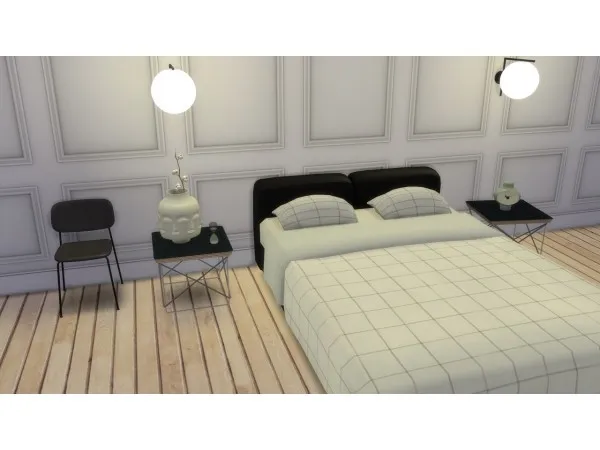 Alpha SUPEROBLONG BED by meinkatz - The Sims 4 Custom Content