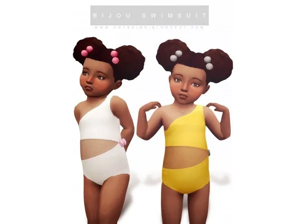 Maxis Match TODDLER BIJOU SWIMSUIT by onyxsims - The Sims 4 Custom Content