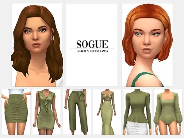Maxis Match SOGUE Part 1 by simsfinds - The Sims 4 Custom Content