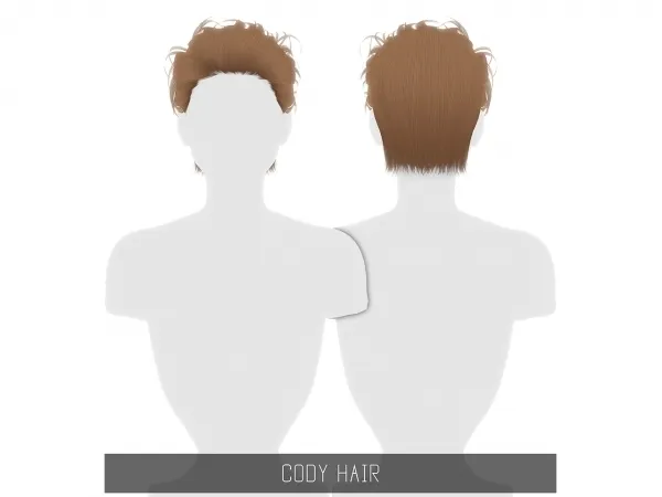 Alpha CODY HAIR TODDLER CHILD - The Sims 4 Custom Content