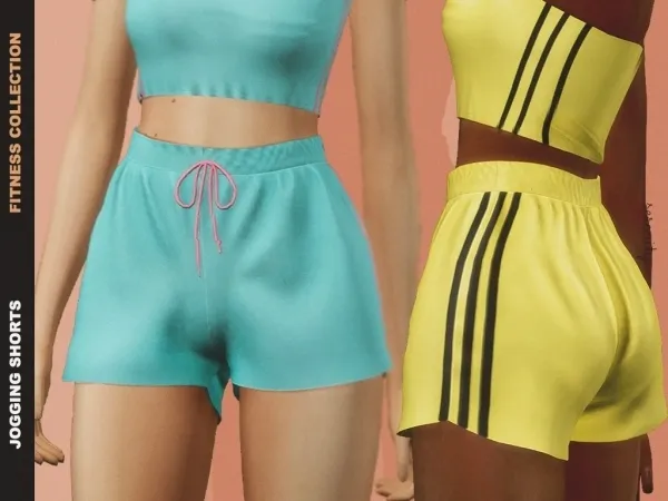 Alpha Jogging Shorts - The Sims 4 Custom Content