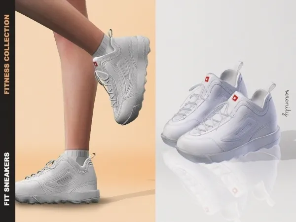 Fit Sneakers - The Sims 4 custom content