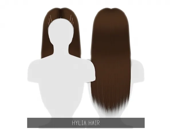 Alpha HYLIA HAIR TODDLER CHILD - The Sims 4 Custom Content