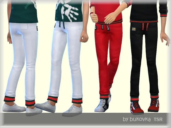Alpha Pants Gu - The Sims 4 Custom Content