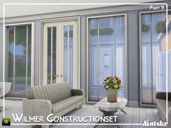 Alpha Wilmer Constructionset Part 3 - The Sims 4 Custom Content