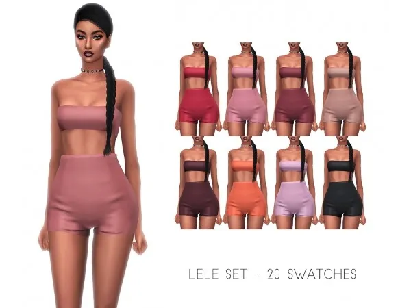 Maxis Match LELE SET - The Sims 4 Custom Content