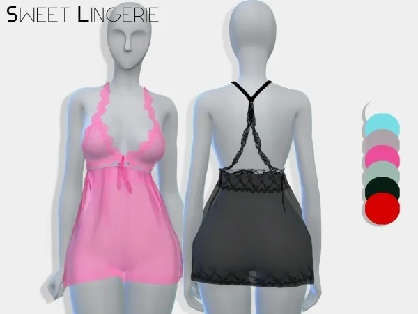Alpha Sweet Lingerie - The Sims 4 Custom Content
