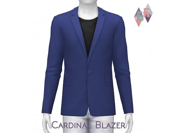 Maxis Match Saurora Cardinal Blazer - The Sims 4 Custom Content