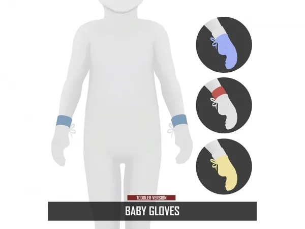 Alpha BABY GLOVES - The Sims 4 Custom Content