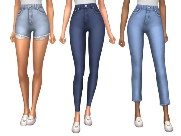 Maxis Match The Jeans Set 20 greenllamas - The Sims 4 Custom Content