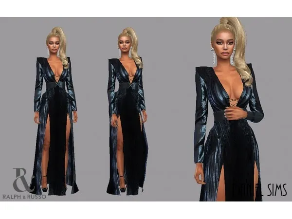 Alpha daniel sims Beyonce in Ralph Russo - The Sims 4 Custom Content