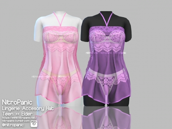The Sims Resource - (Teen) Frilly Underwear