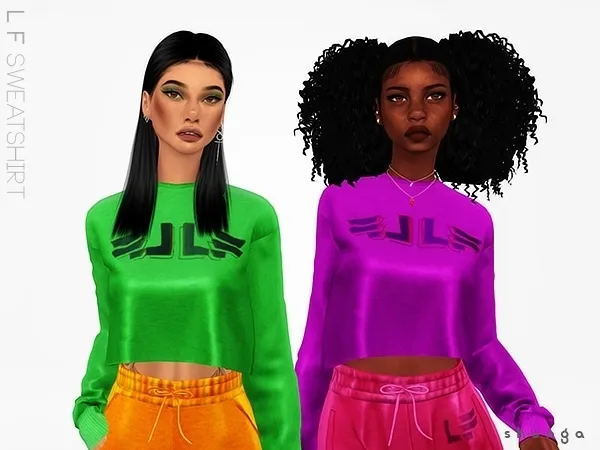 Alpha SHUNGA LF Sweatshirt by shunga - The Sims 4 Custom Content