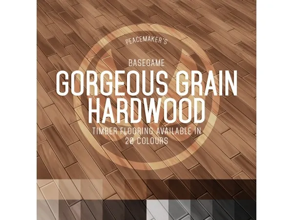 Maxis Match peacemaker ic Regular and Small Gorgeous Grain Hardwood Flooring - The Sims 4 Custom Content