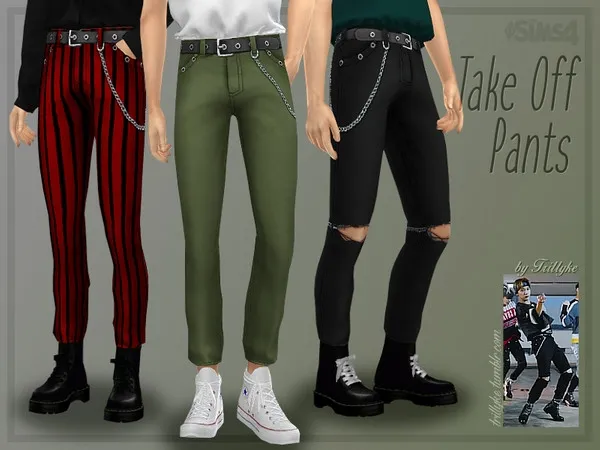 Maxis Match Trillyke Take Off Pants - The Sims 4 Custom Content