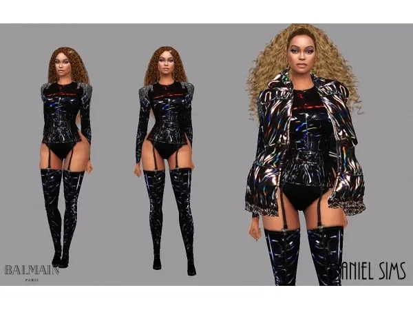 Alpha daniel sims Coachella 2018 Beyonce in Balmain - The Sims 4 Custom Content