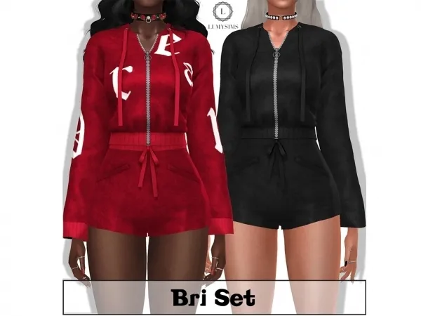 Alpha Bri Set - The Sims 4 Custom Content