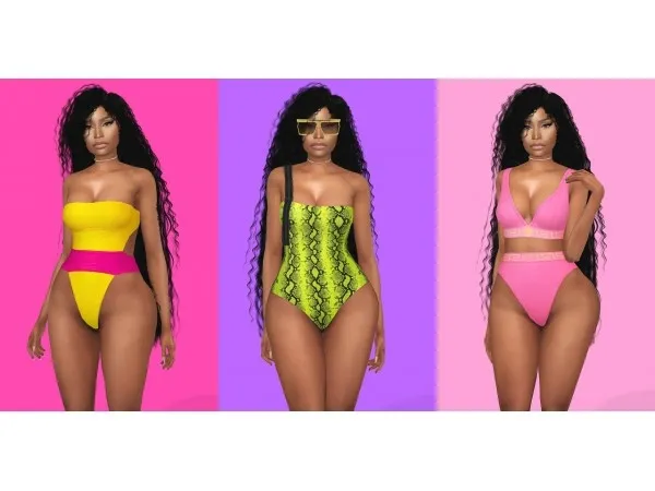 Alpha Nicki Minaj Wobble up - The Sims 4 Custom Content