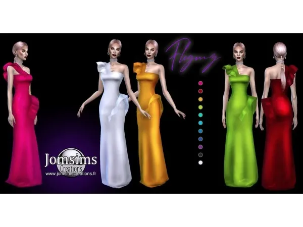 Maxis Match Flegmz Robe - The Sims 4 Custom Content
