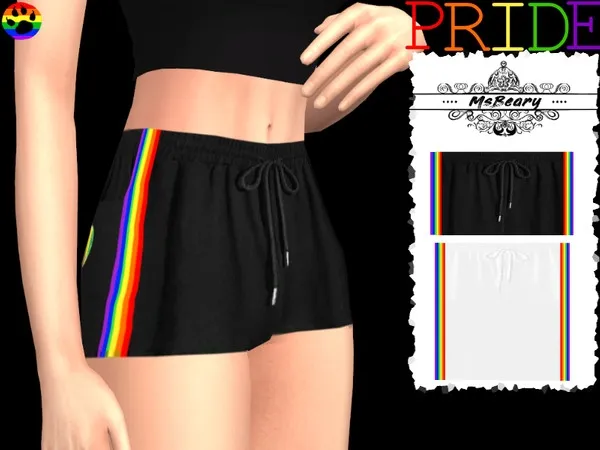 Rainbow Striped Shorts/Pants 🏳️🌈