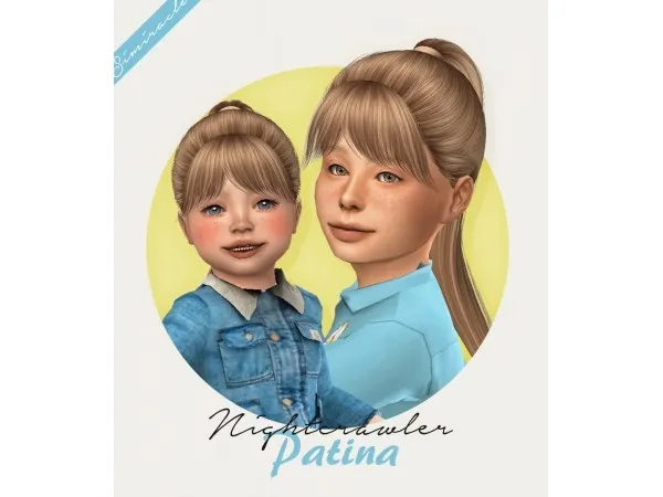 Alpha Simiracle Nightcrawler Patina - The Sims 4 Custom Content