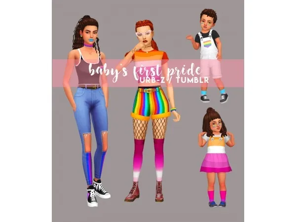 Maxis Match babys first pride a collection z by urb - The Sims 4 Custom Content