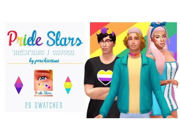 Mix peachiiesims - The Sims 4 Custom Content