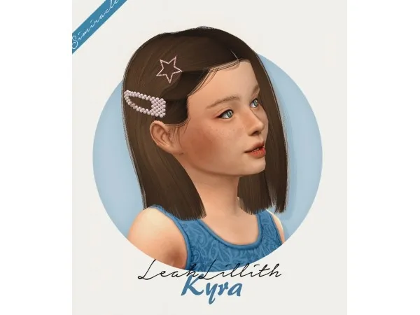 Alpha simiracle LeahLillith Kyra Kids Version - The Sims 4 Custom Content