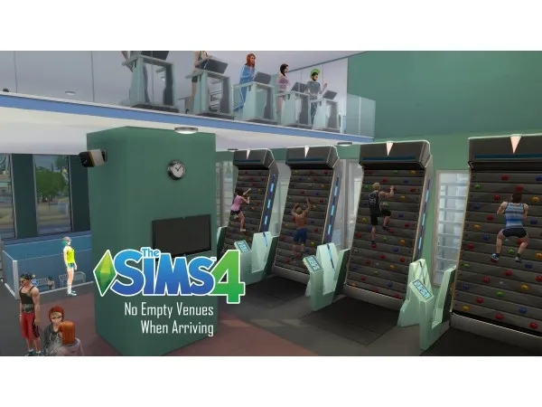 Mix No Empty Venues When Arriving by simsfinds - The Sims 4 Custom Content