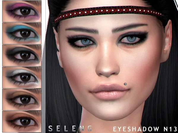 Alpha Eyeshadow N13 - The Sims 4 Custom Content