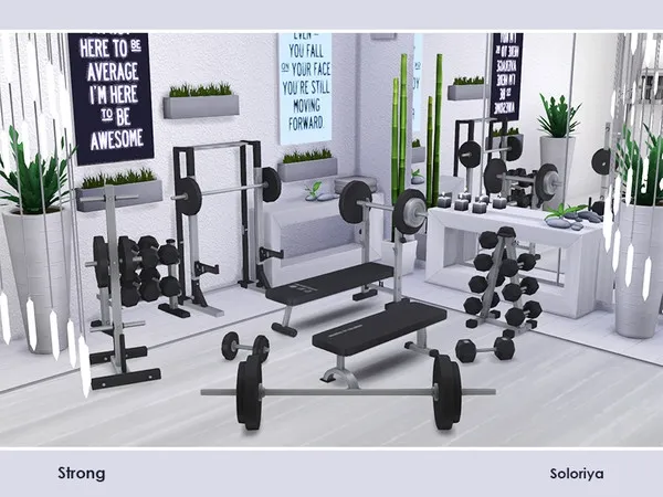Alpha Strong - The Sims 4 Custom Content