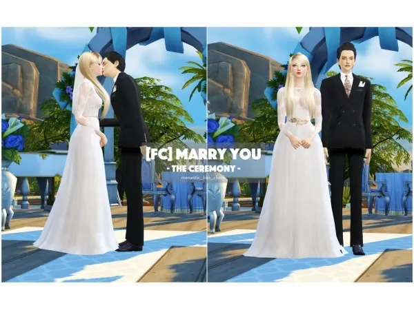 Alpha [FC] Marry You Wedding Project [FC] Marry You Wedding Project - The Sims 4 Custom Content