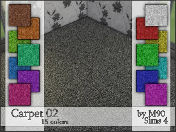 Alpha M90 Carpet 02 - The Sims 4 Custom Content